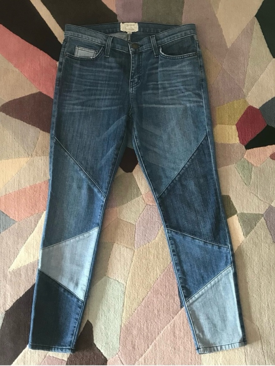 Current/Elliott Stiletto Patchwork